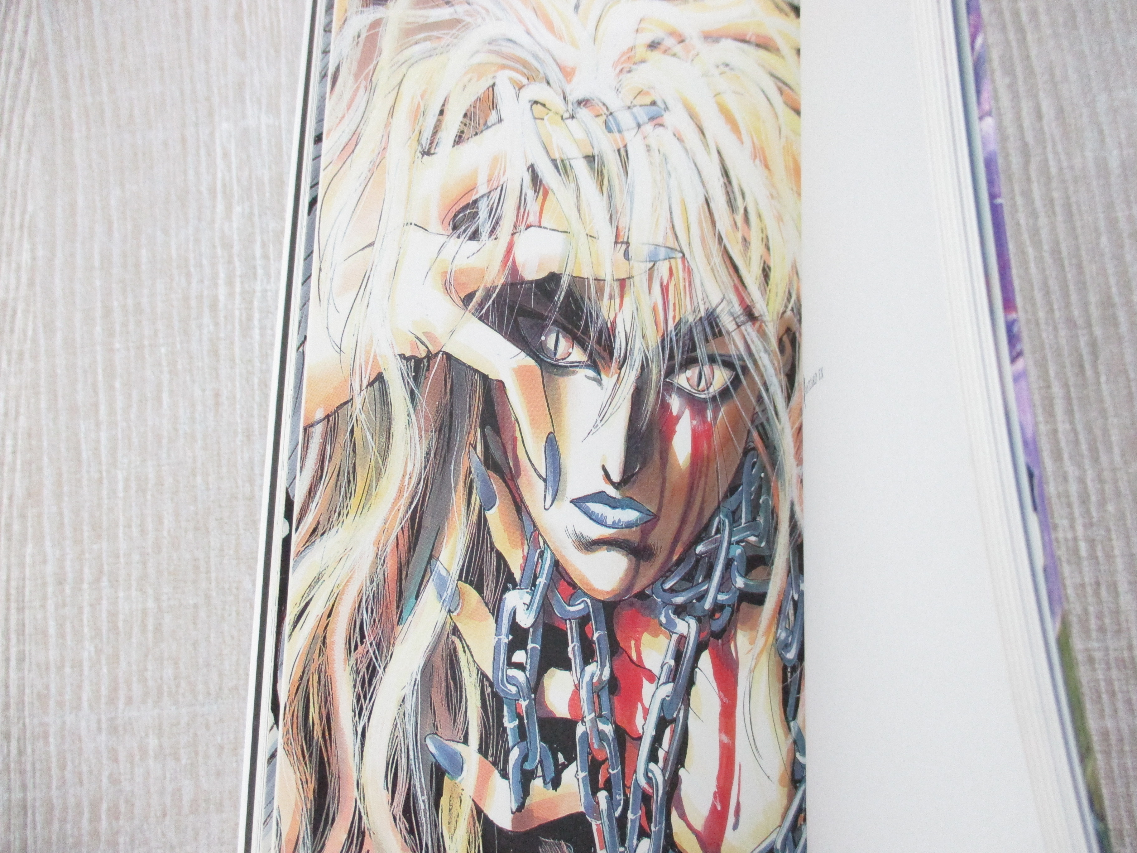 BASTARD POSTCARD EX KAZUSHI HAGIWARA Art Works Fan Book Japan 1994