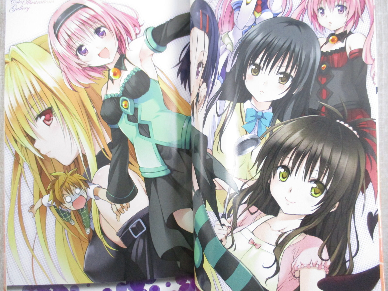 TO LOVE RU DARKNESS Official Data Book w/Poster Art Fan 2011