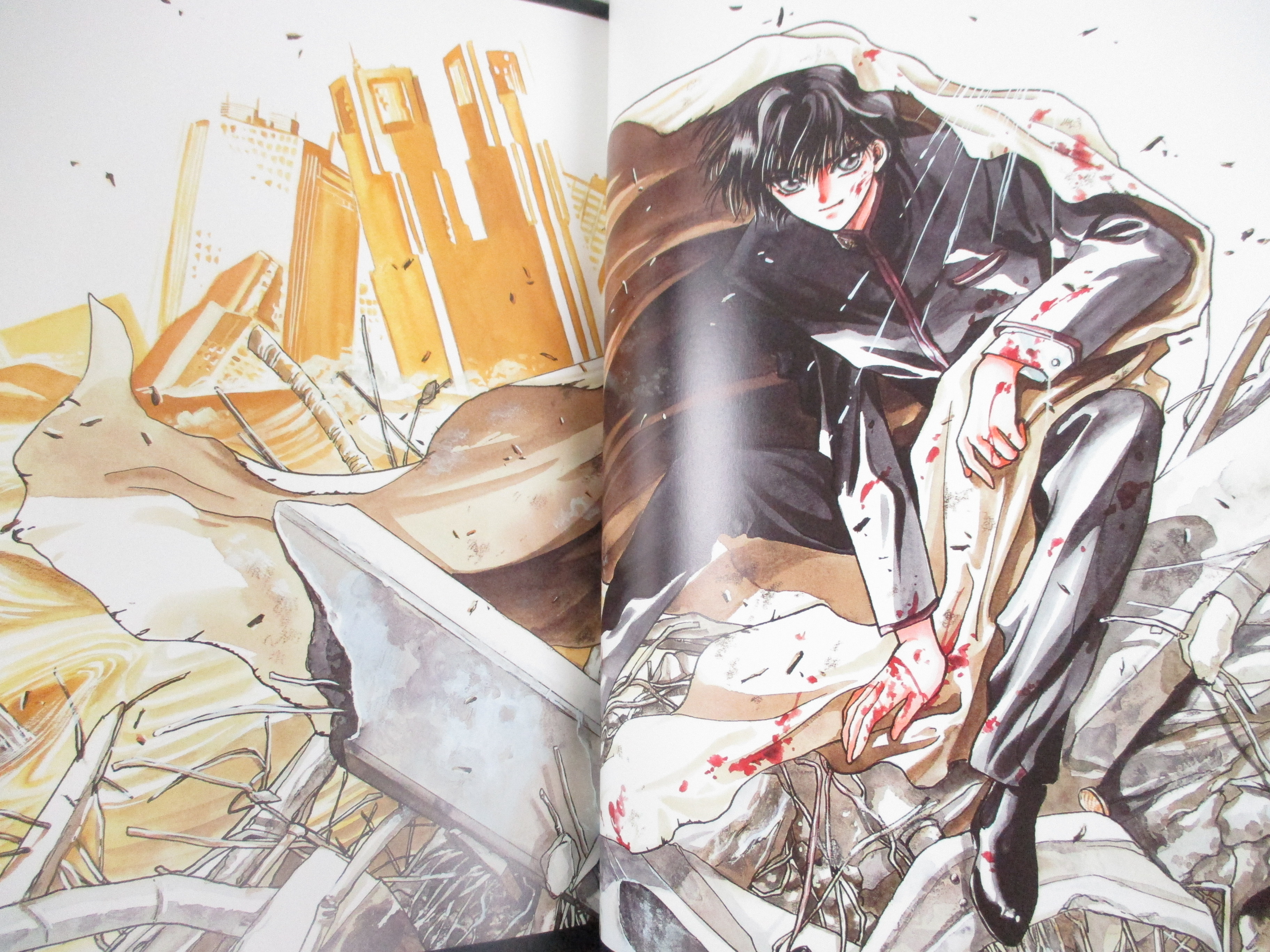X Zero Illustrated Collection CLAMP Art Works Fan Book 2000