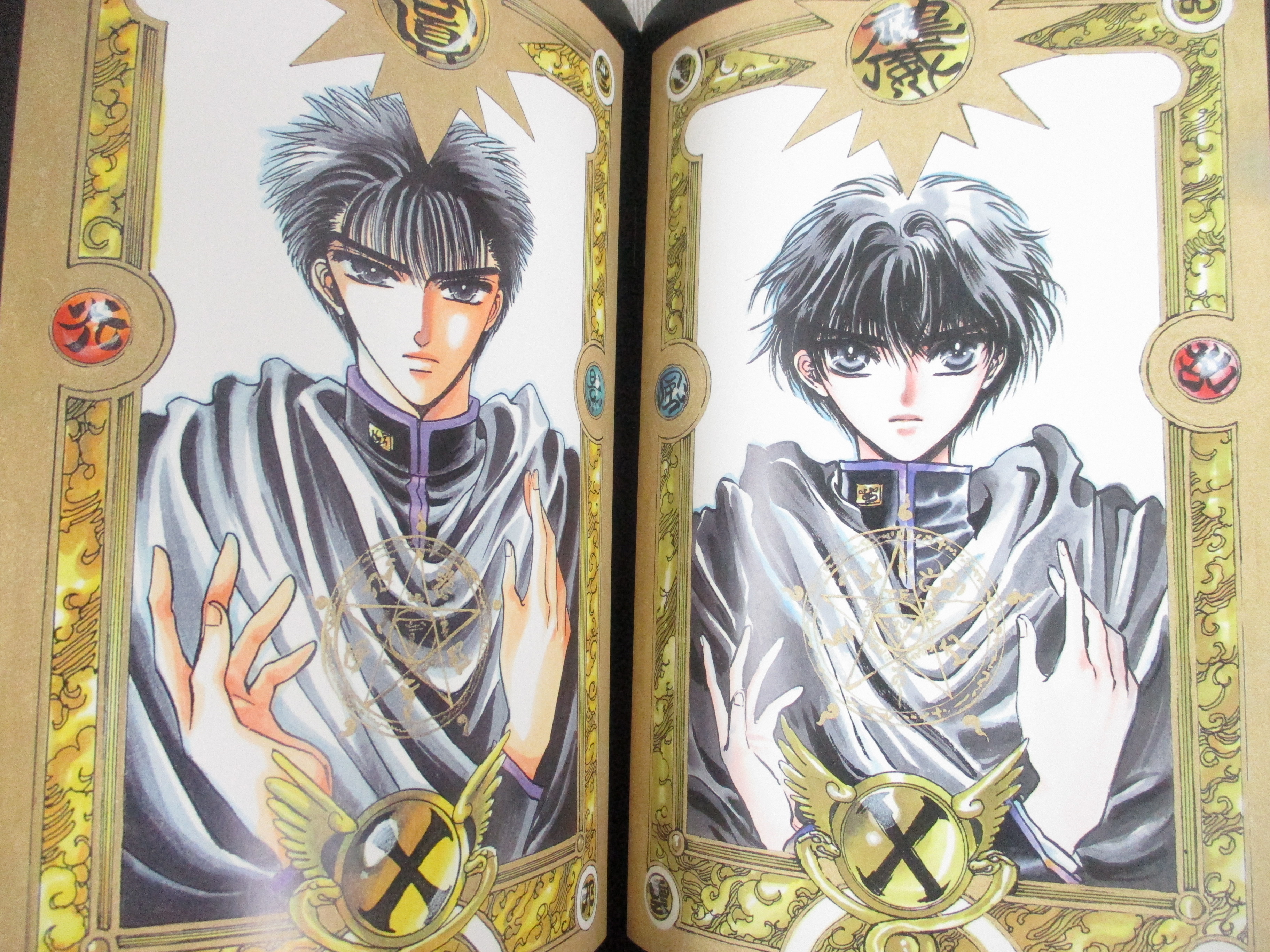X Zero Illustrated Collection CLAMP Art Works Fan Book 2000