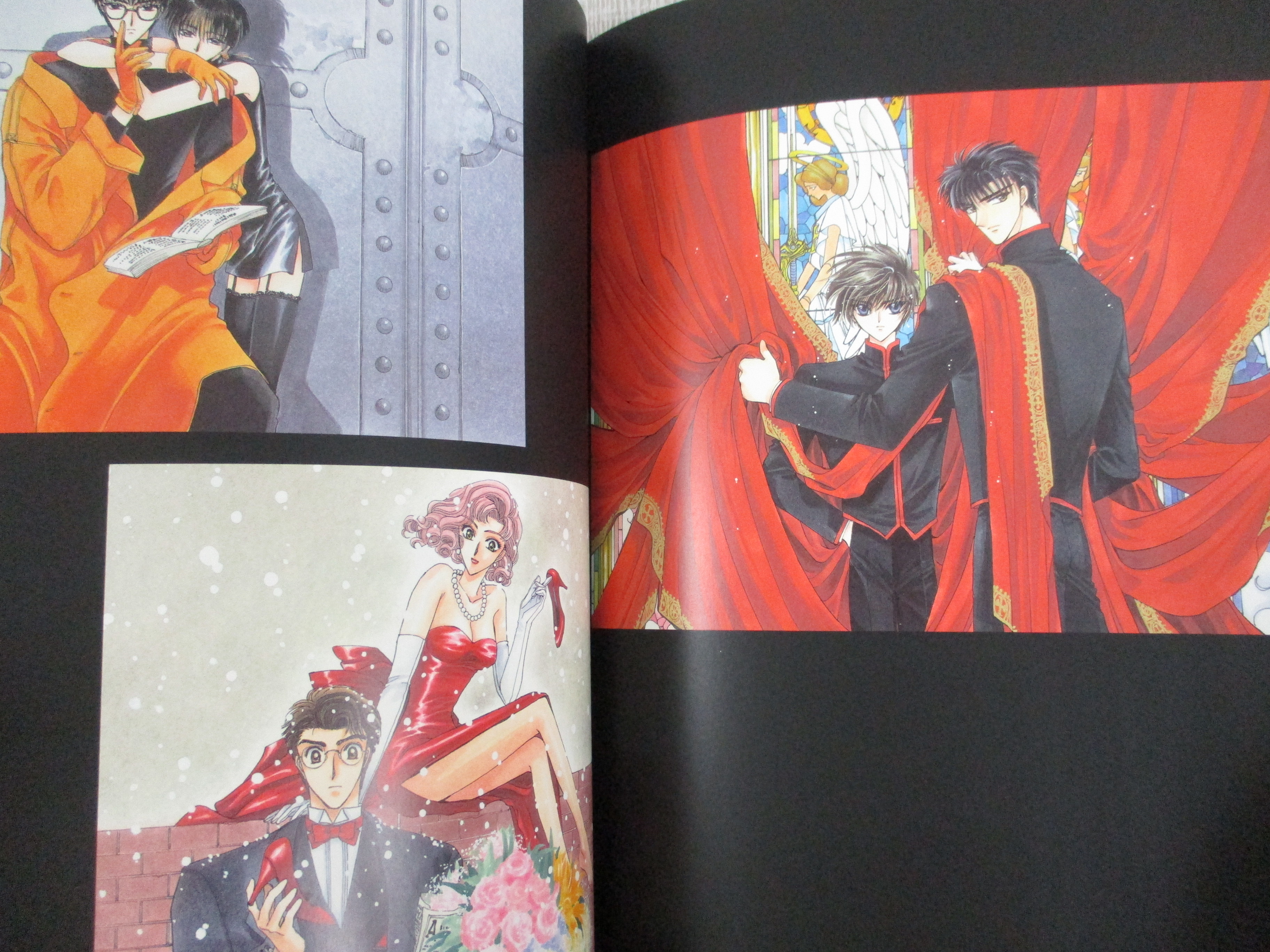 X Zero Illustrated Collection CLAMP Art Works Fan Book 2000