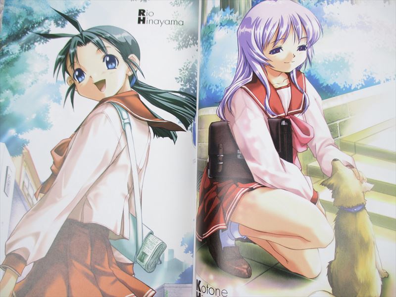 TO HEART Visual Fan Book Art Works Sony PlayStation 1 Japan
