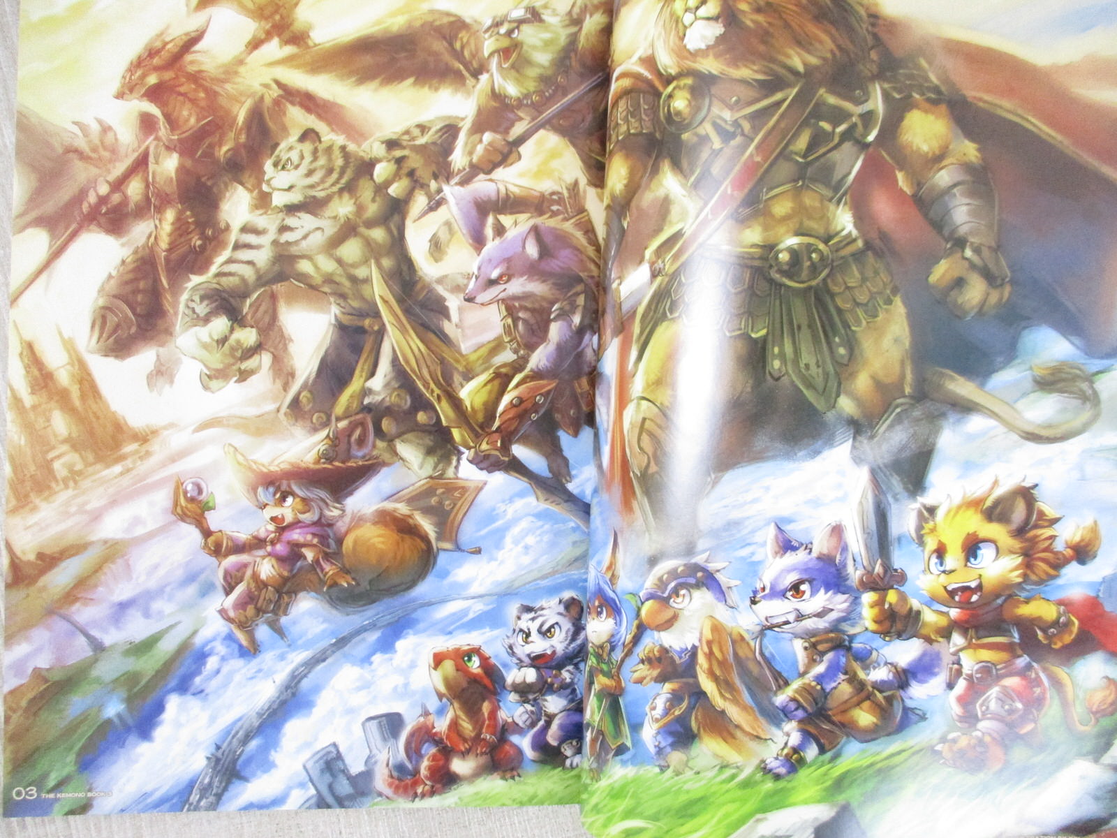 THE KEMONO BOOK 3 CC2 SOLATOROBO TAIL CONCERTO Art Cyberconnect2