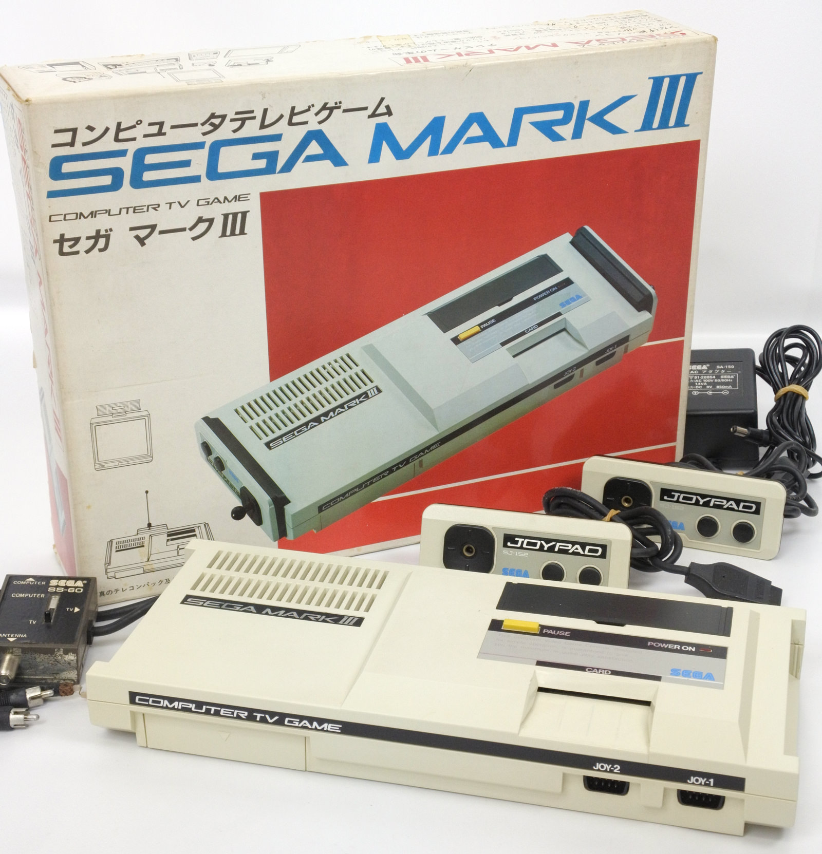 SEGA MARK III 3 Console System Boxed Tested Ref 4661597 Made in JAPAN