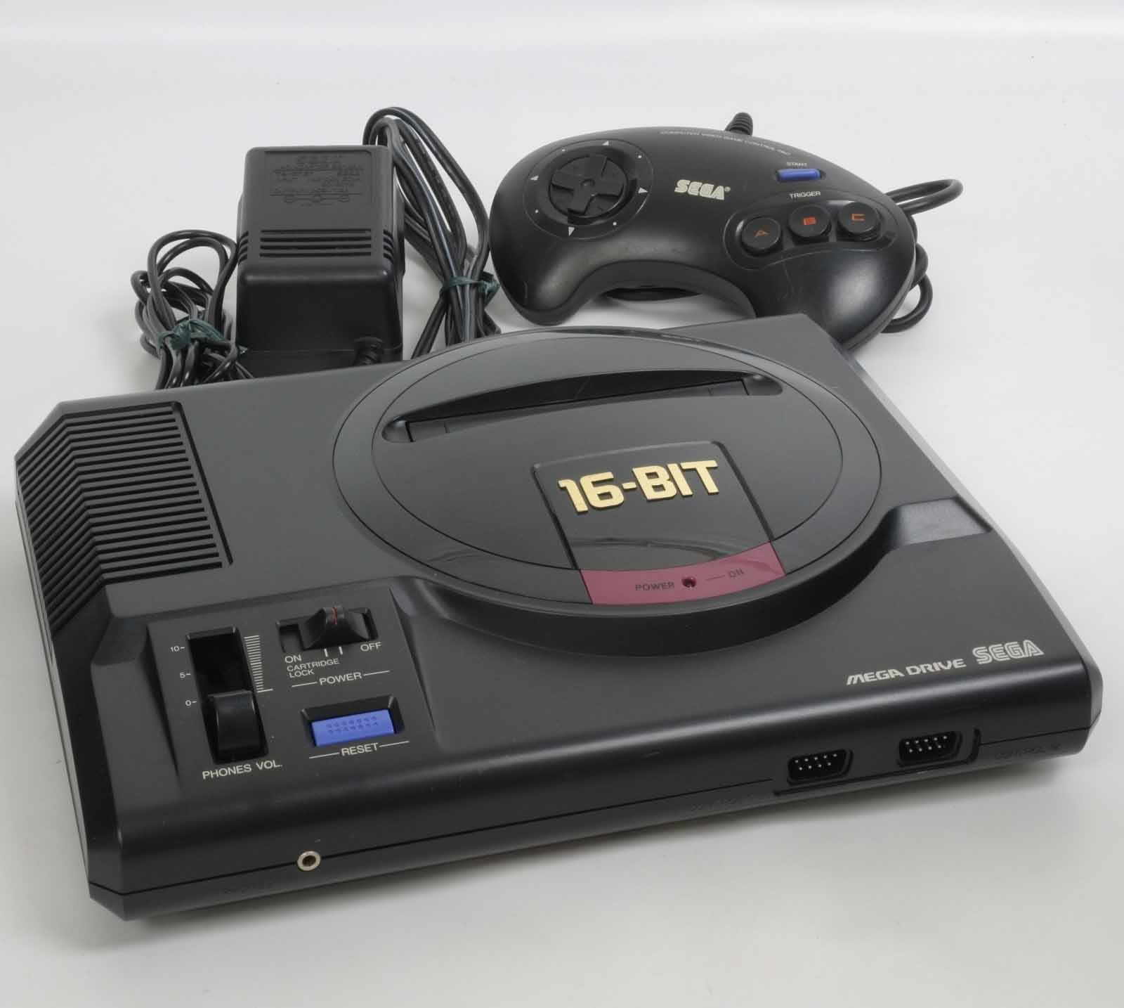 Mega Drive Sega Console System Original A20704219 Haa 2510 Tested