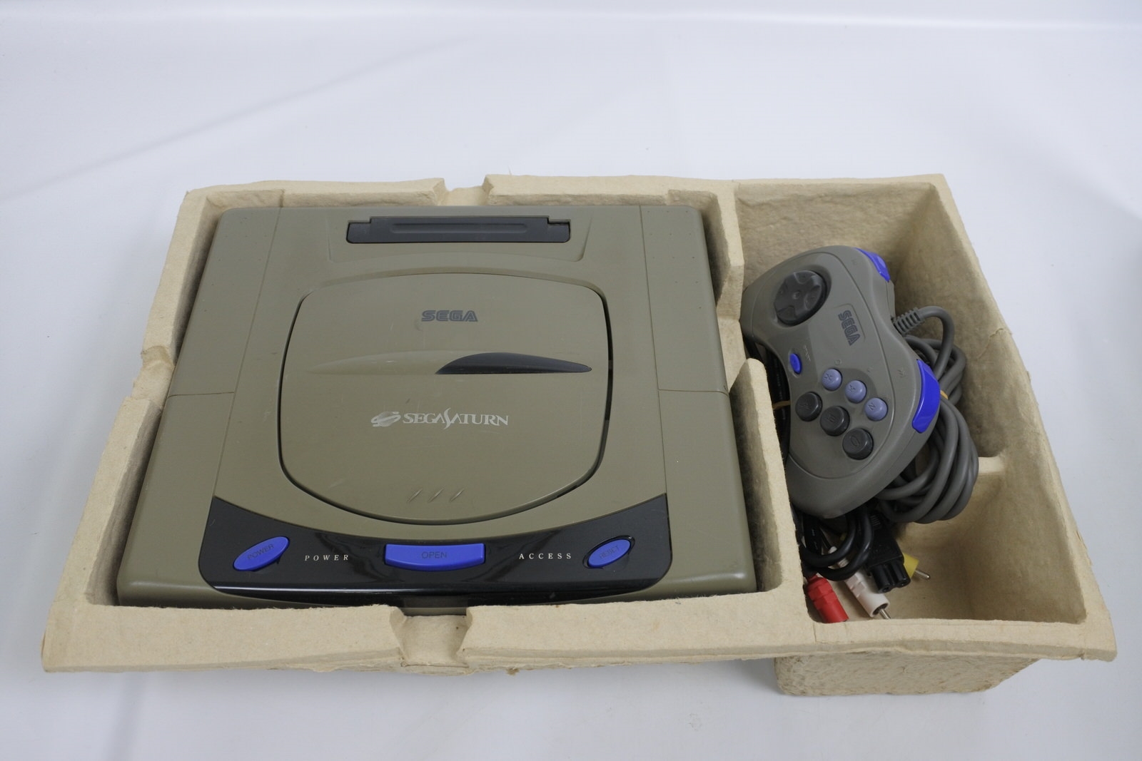 Sega Saturn GREY Console System Campaign Boxed BC40026802