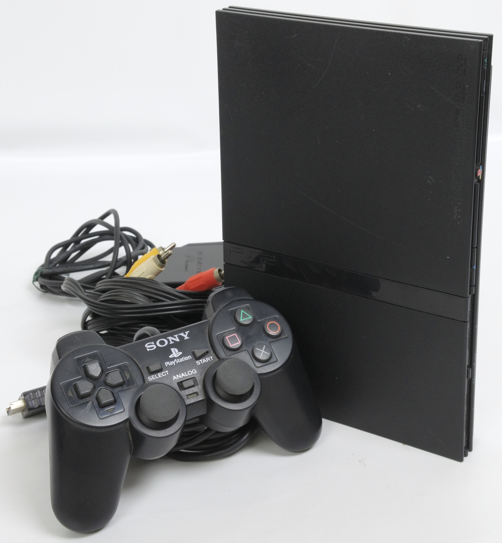 PS2 Slim Console System SCPH-70000 Charcoal Black ...