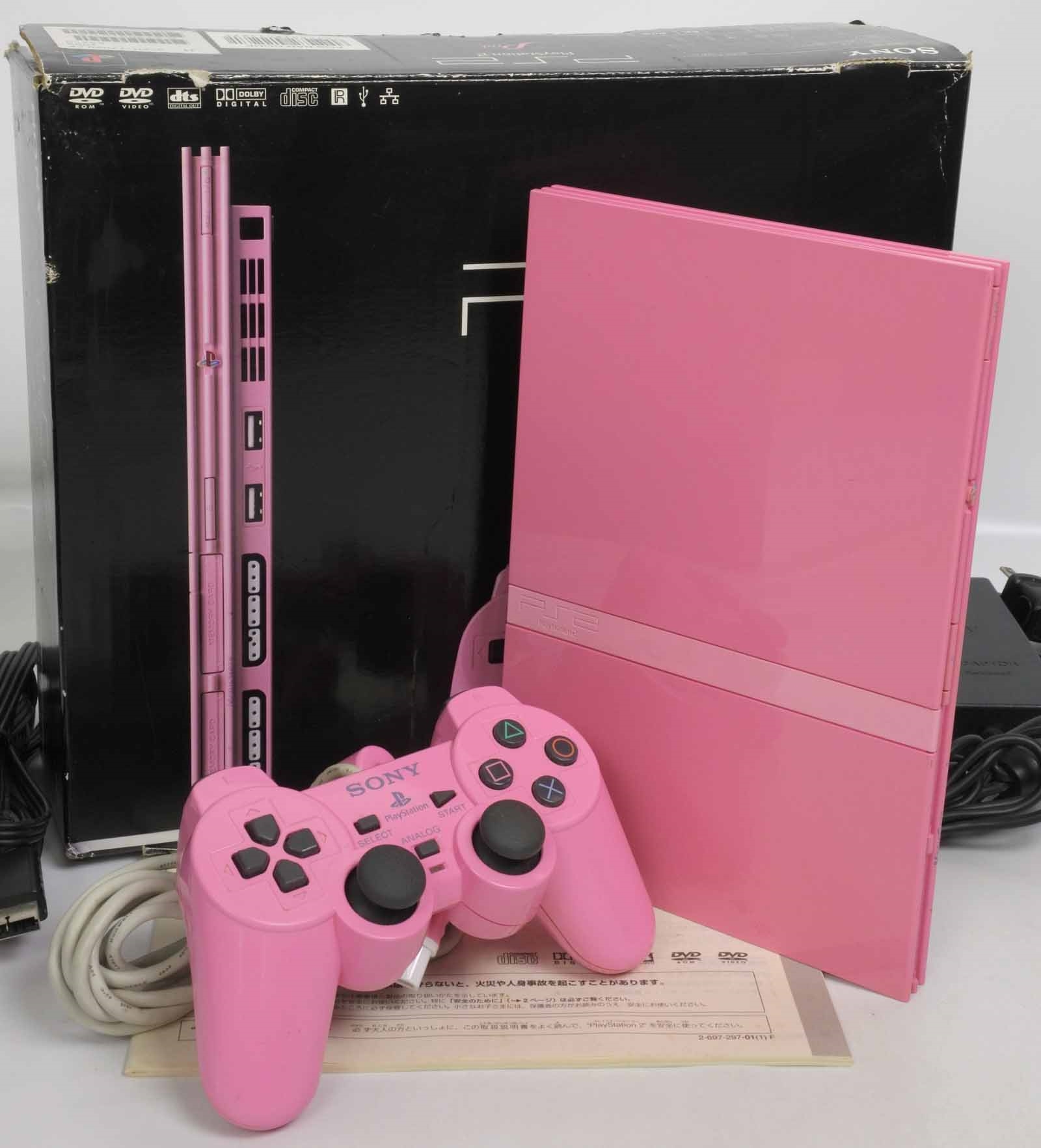 pink ps2 controller