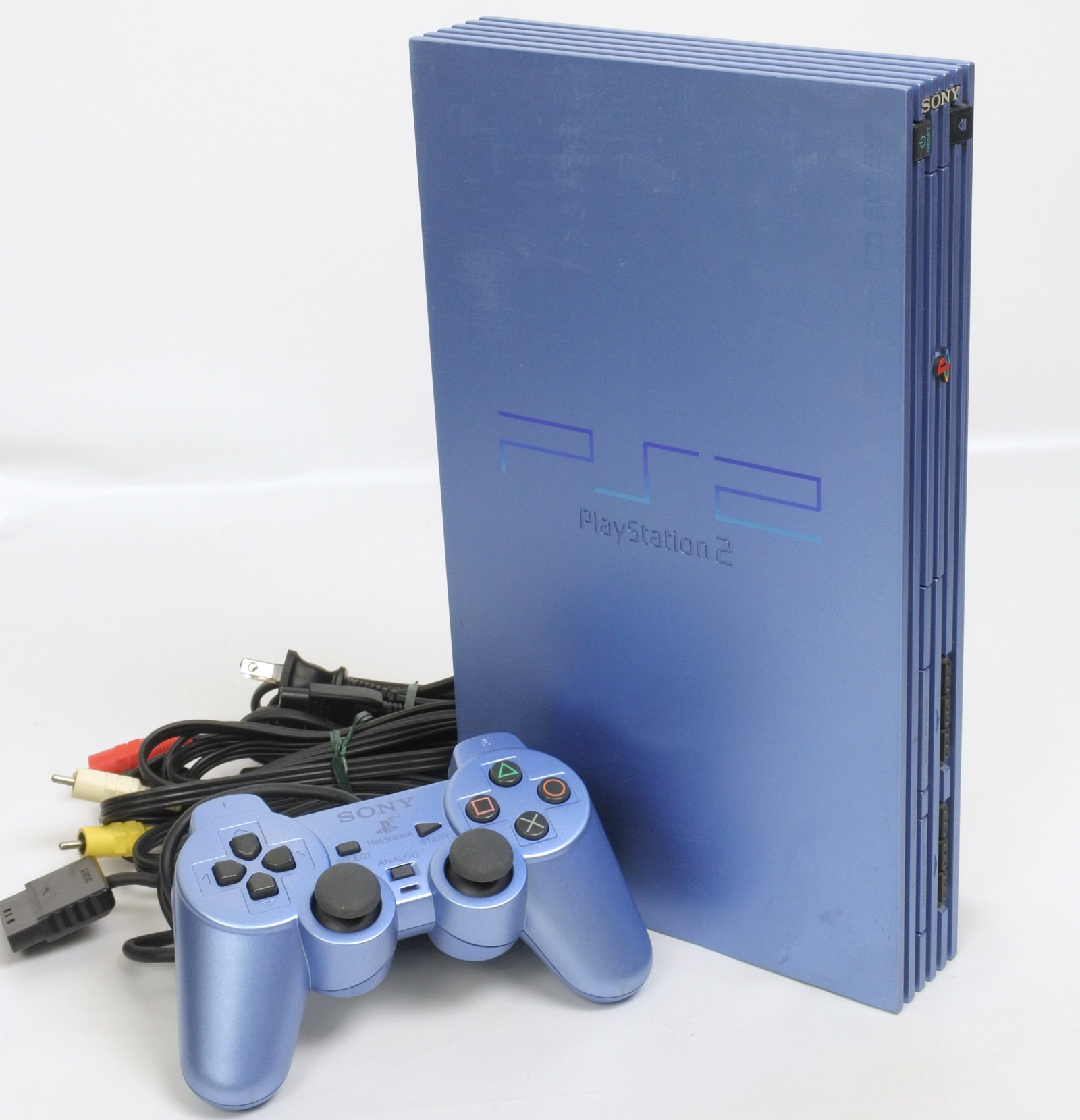 Ps2 Console System Scph 39000 Aqua Tested Playstation 2 Sony Ref 6414120 Ntsc J Ebay