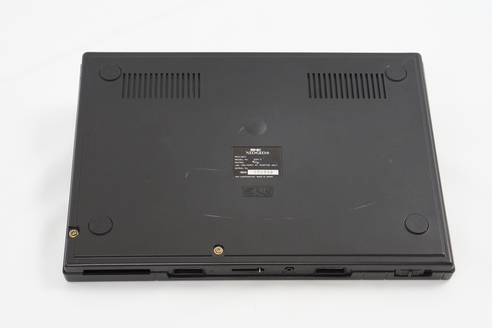 NEO GEO AES Console Boxed SNK Tested System JAPAN Ref 055599