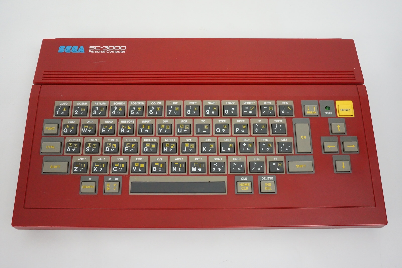 SC-3000 Personal Computer RED Console SEGA Tested Sytem