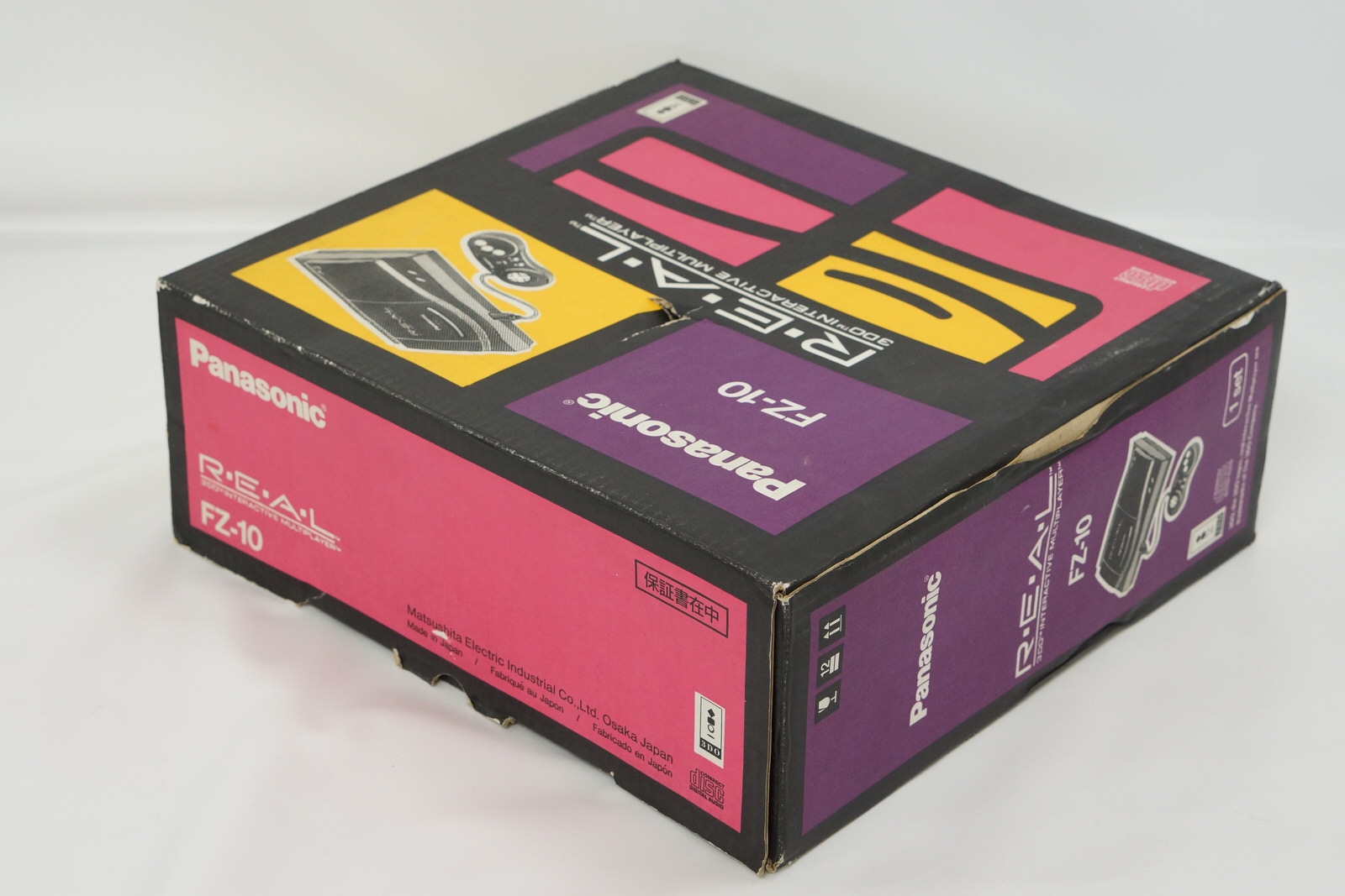 3DO REAL Console FZ-10 Boxed Panasonic Tested System JAPAN