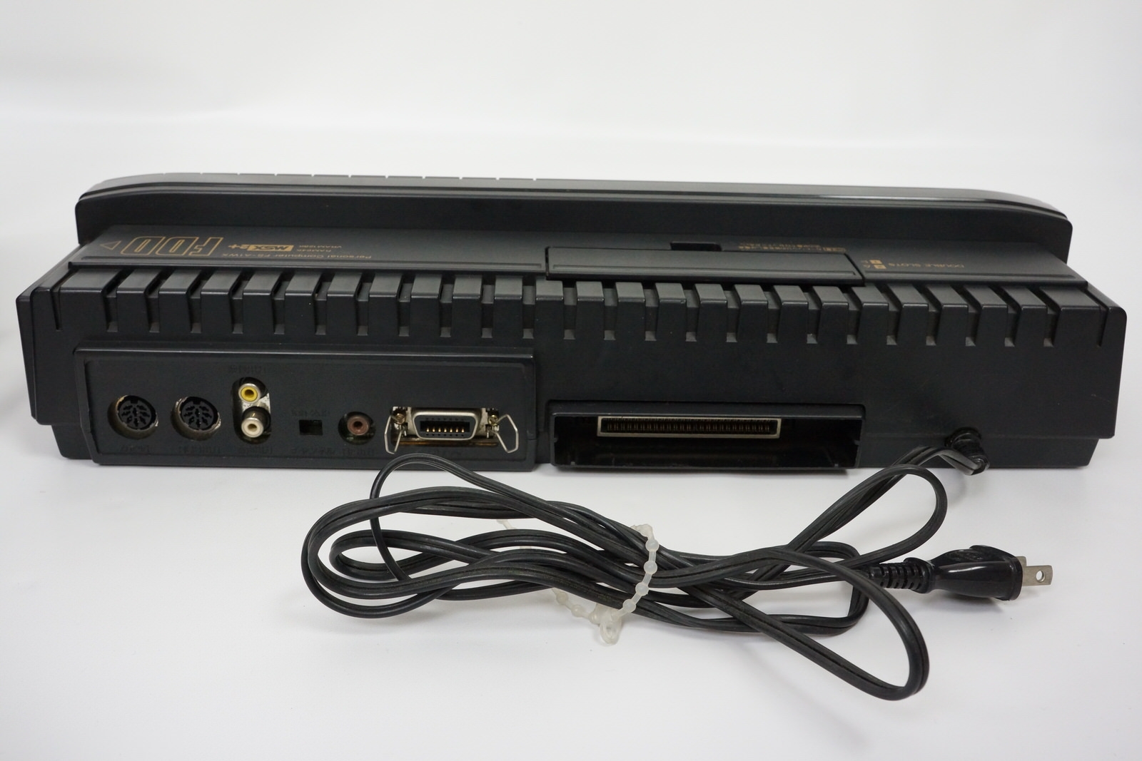 panasonic MSX2+　FS-A1WX Panasonic MSX2 FS-A1WX Personal Computer, w/AV cable and Box