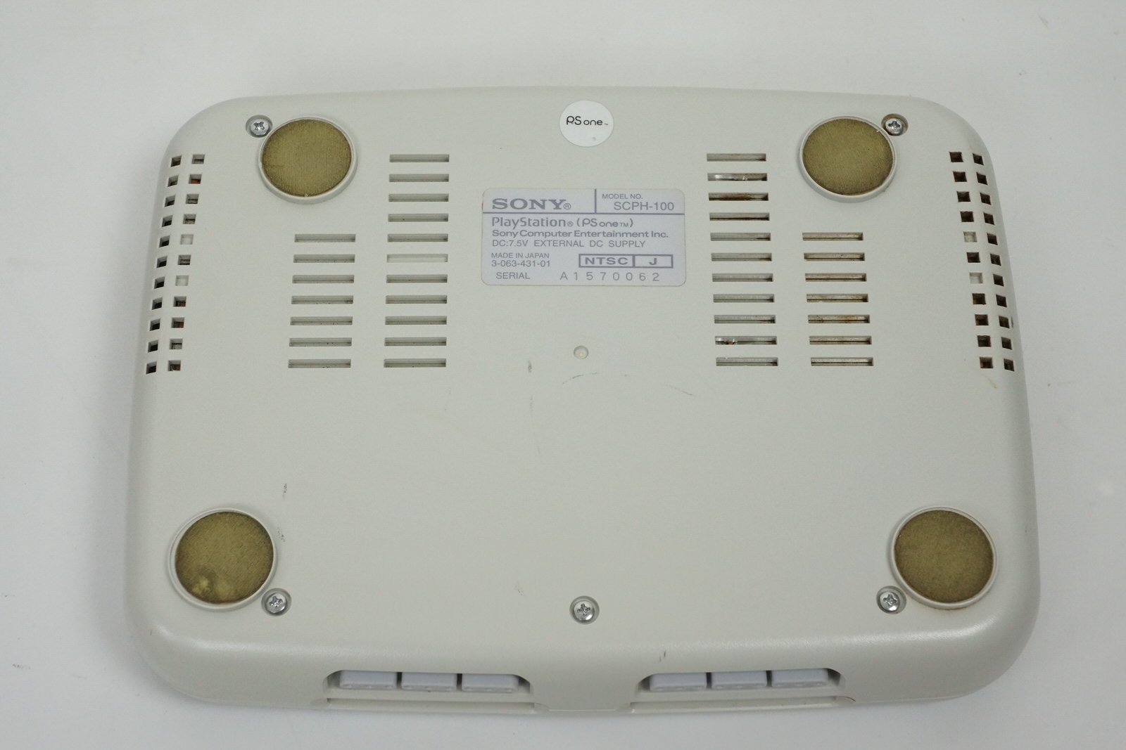 PS one Console System SCPH-100 SONY Tested JAPAN Video Game