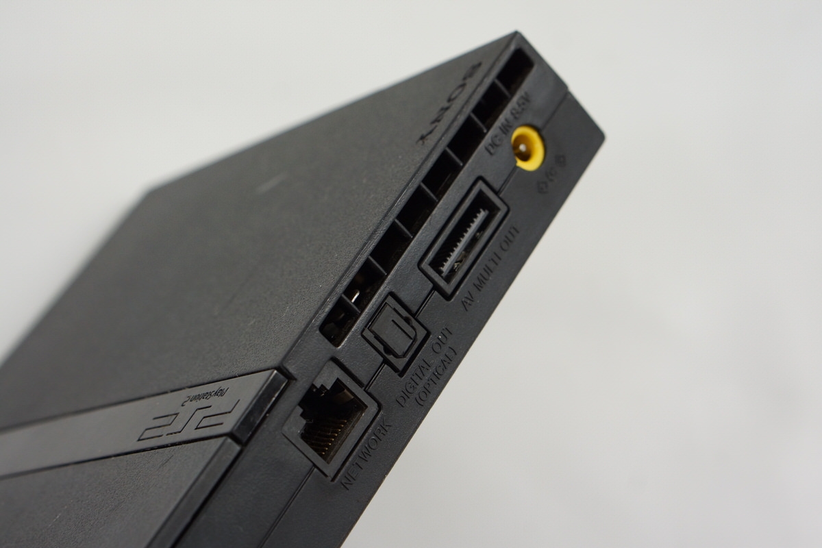 PS2 Slim Console System Black SCPH-77000 CB Playstation 2