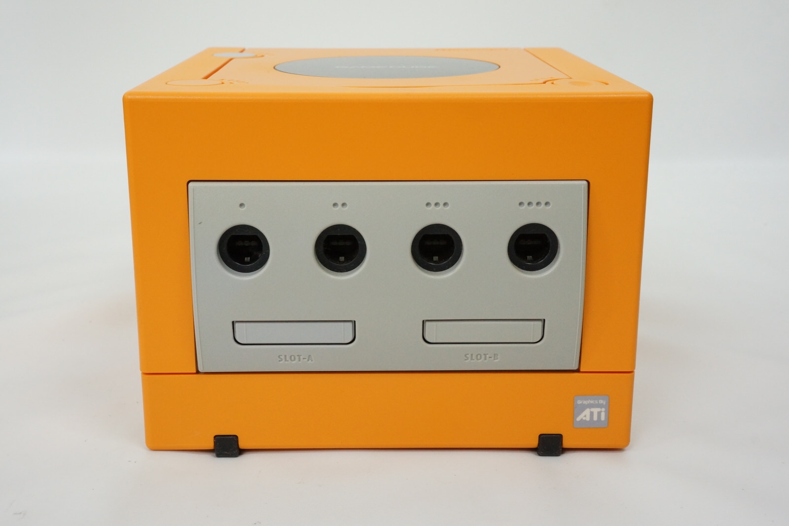 Nintendo Gamecube Orange Console Enjoy DOL-001 JP For Japan