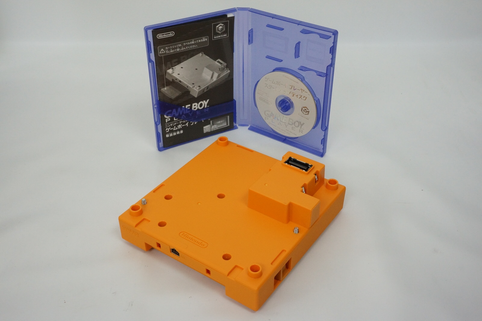 Nintendo Gamecube Orange Console Enjoy DOL-001 JP For Japan