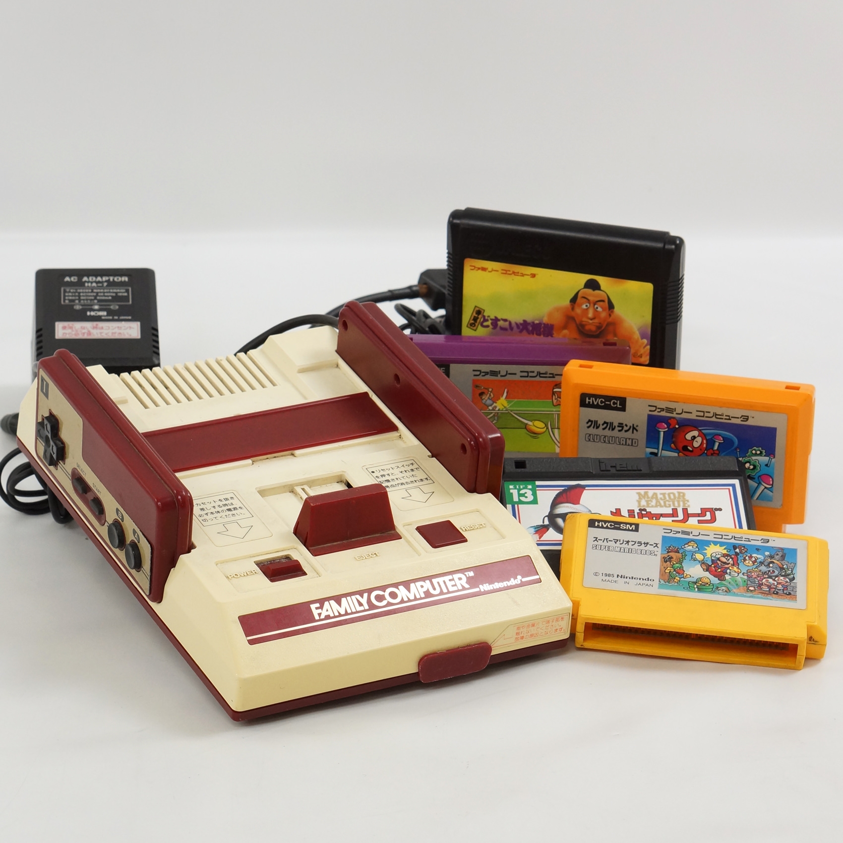 Famicom Console HVC-001 Games Tested System Nintendo Family