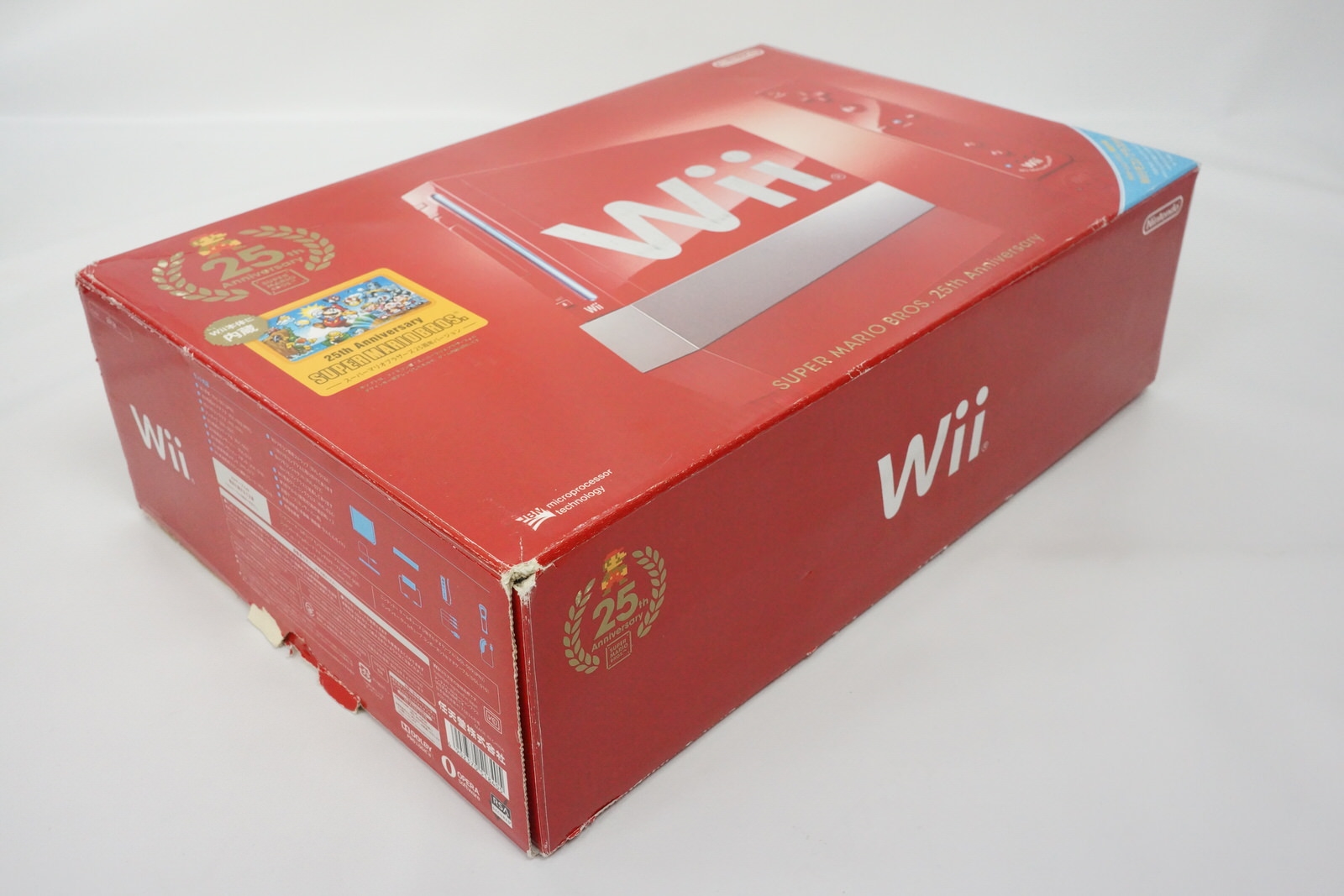 Nintendo Wii Console Super Mario Bros.25th -Japan Model