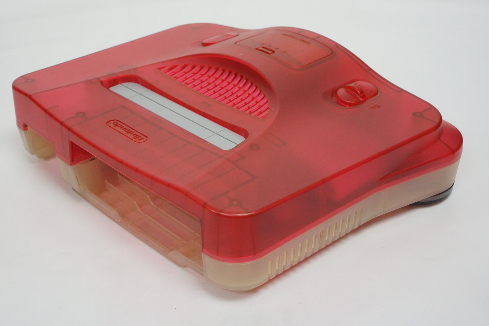 Nintendo 64 CLEAR RED Console Boxed wz Expansion Pak Tested