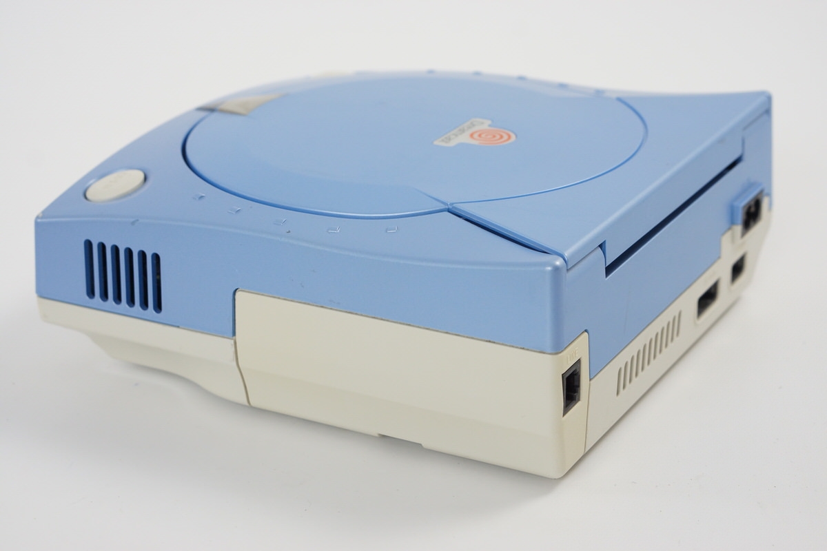 Dreamcast PEARL BLUE Console Limited Tested System Sega -NTSC-J