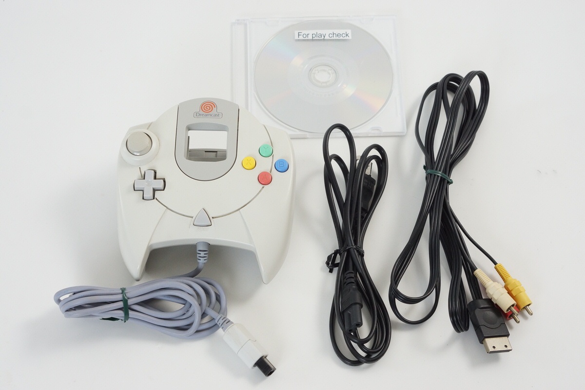 Dreamcast Console HKT-3000 ASAHI 1998 Tested System SEGA -NTSC-J
