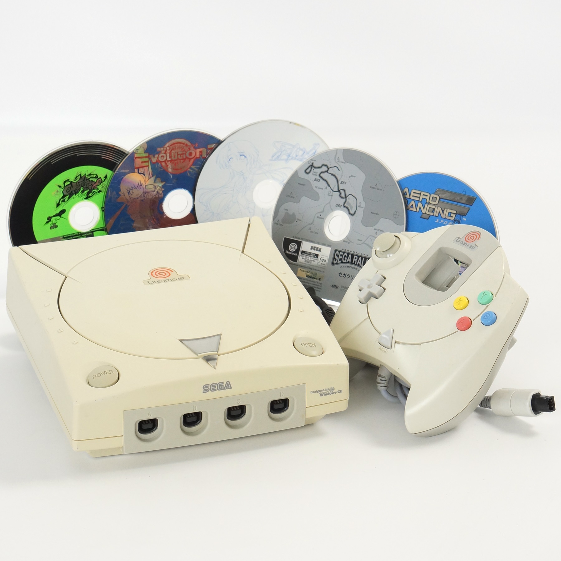 Dreamcast Console HKT-3000 UGO1998 Tested System SEGA -NTSC