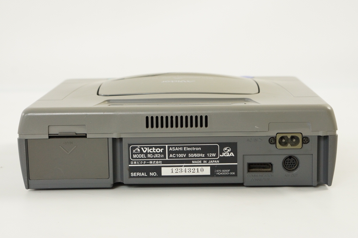 VICTOR V SATURN Console RG-JX2 Tested System 