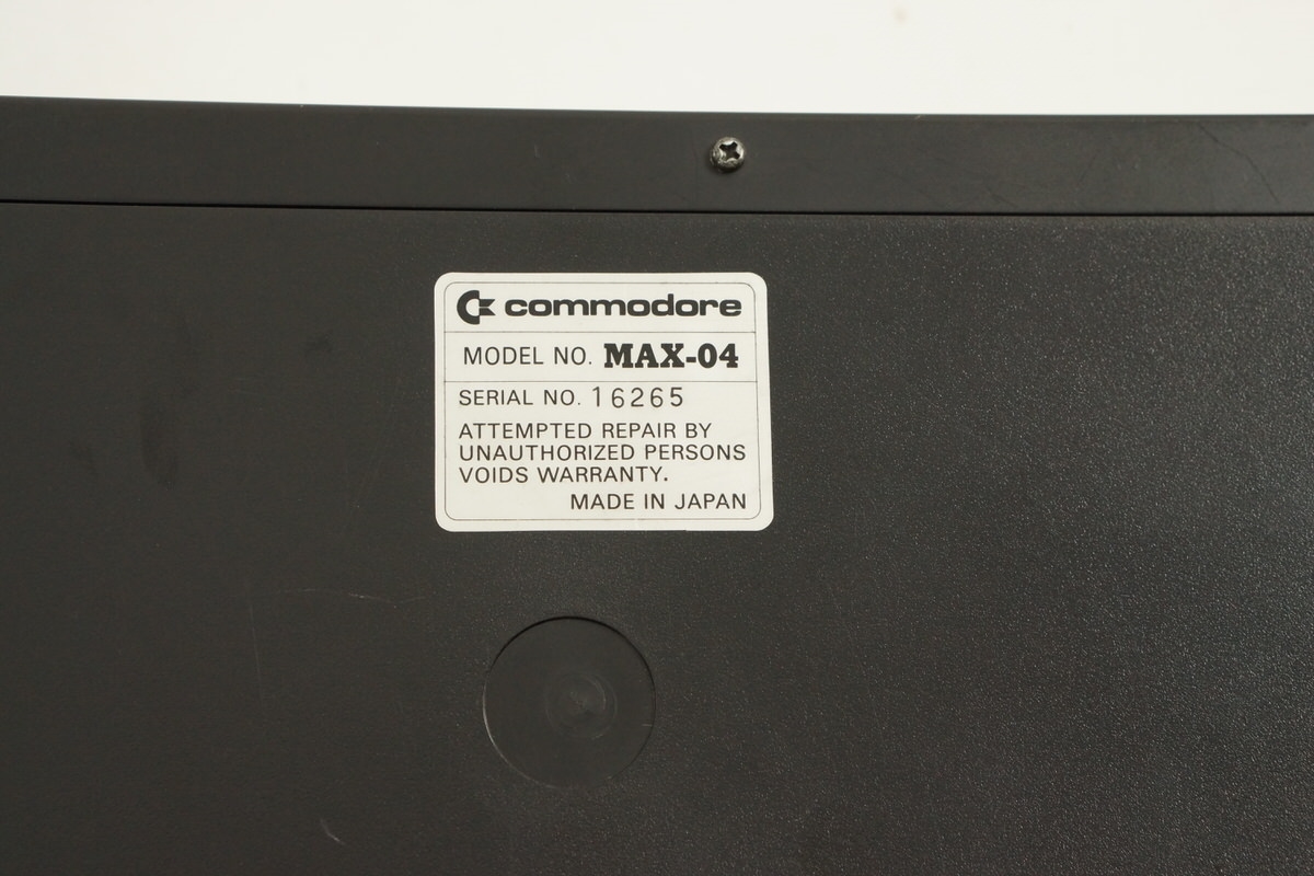 COMMODORE MAX MACHINE Console Tested System MAX-04 JAPAN
