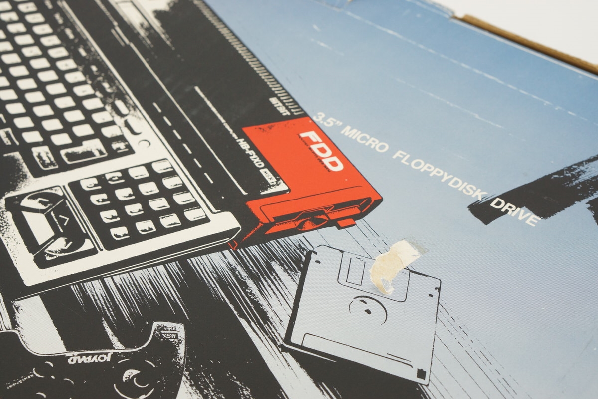 MSX2 SONY HB-F1XD HIT BIT Home Computer Boxed -FDD