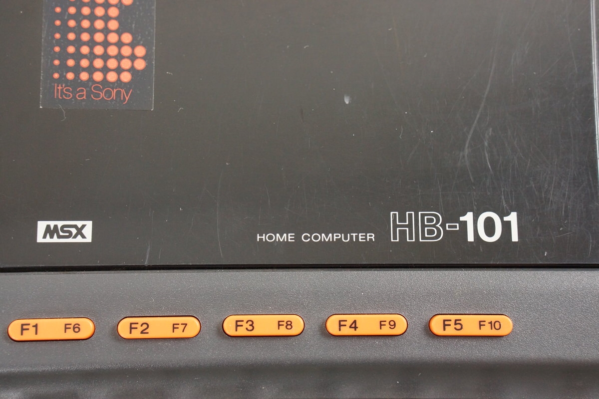 MSX SONY HIT BIT Home Computer HB-101 Tested JAPAN Game