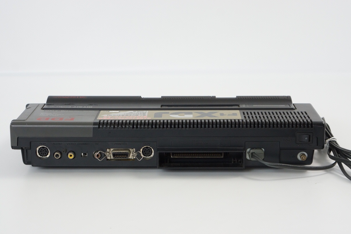 MSX2+ SONY HB-F1XDJ Personal Computer Maintained -New rubber belt