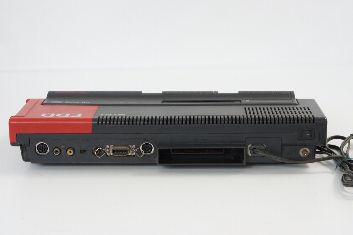 MSX2 SONY HB-F1XD HIT BIT Home Computer Boxed -New rubber