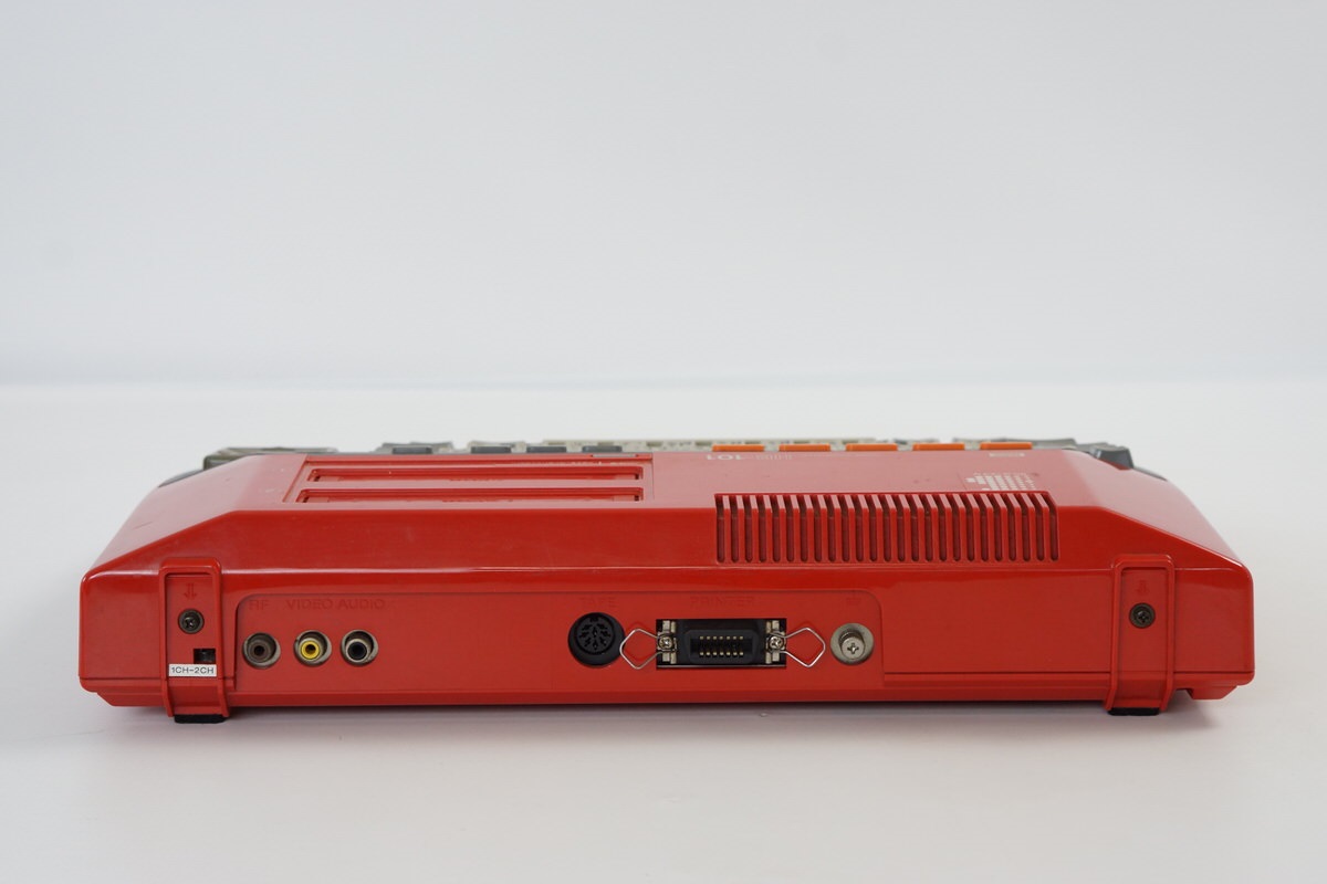MSX SONY HIT BIT Home Computer HB-101 RED Tested JAPAN Game 231604