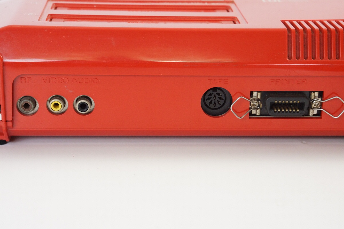 MSX SONY HIT BIT Home Computer HB-101 RED Tested JAPAN Game 231604