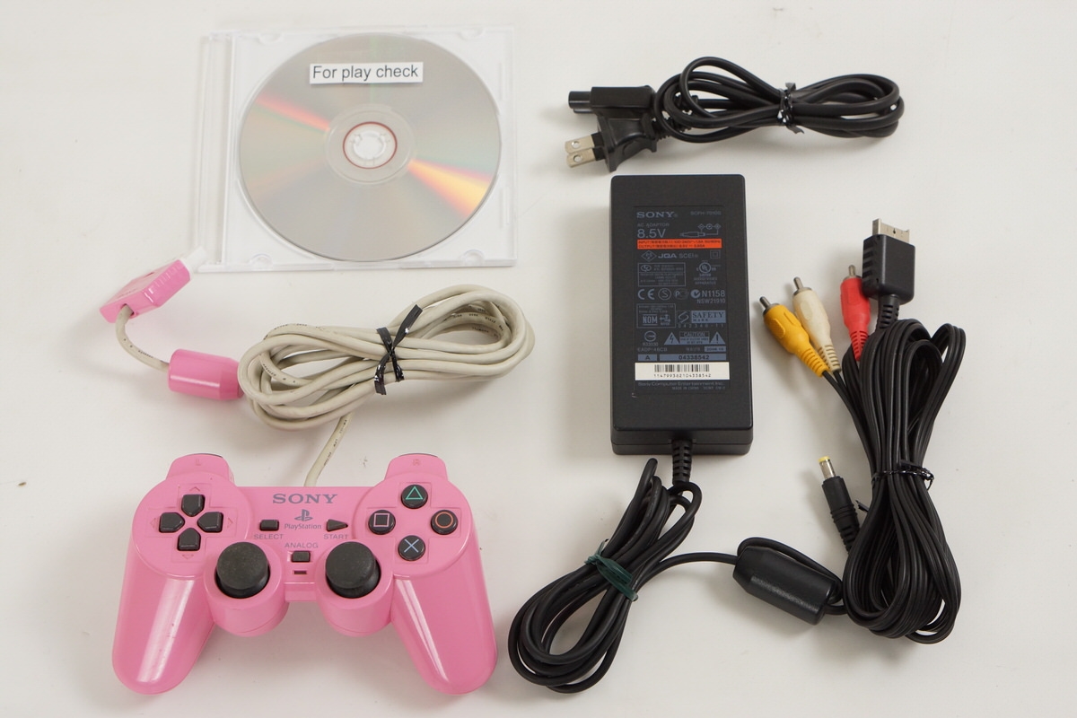 SONY - 【超可愛いセット】【レア商品】♡PS2 本体 PS2 77000 ピンク♡ SONY - 【かわいいセット】【レア商品】♡PS2 本体 PS2 77000