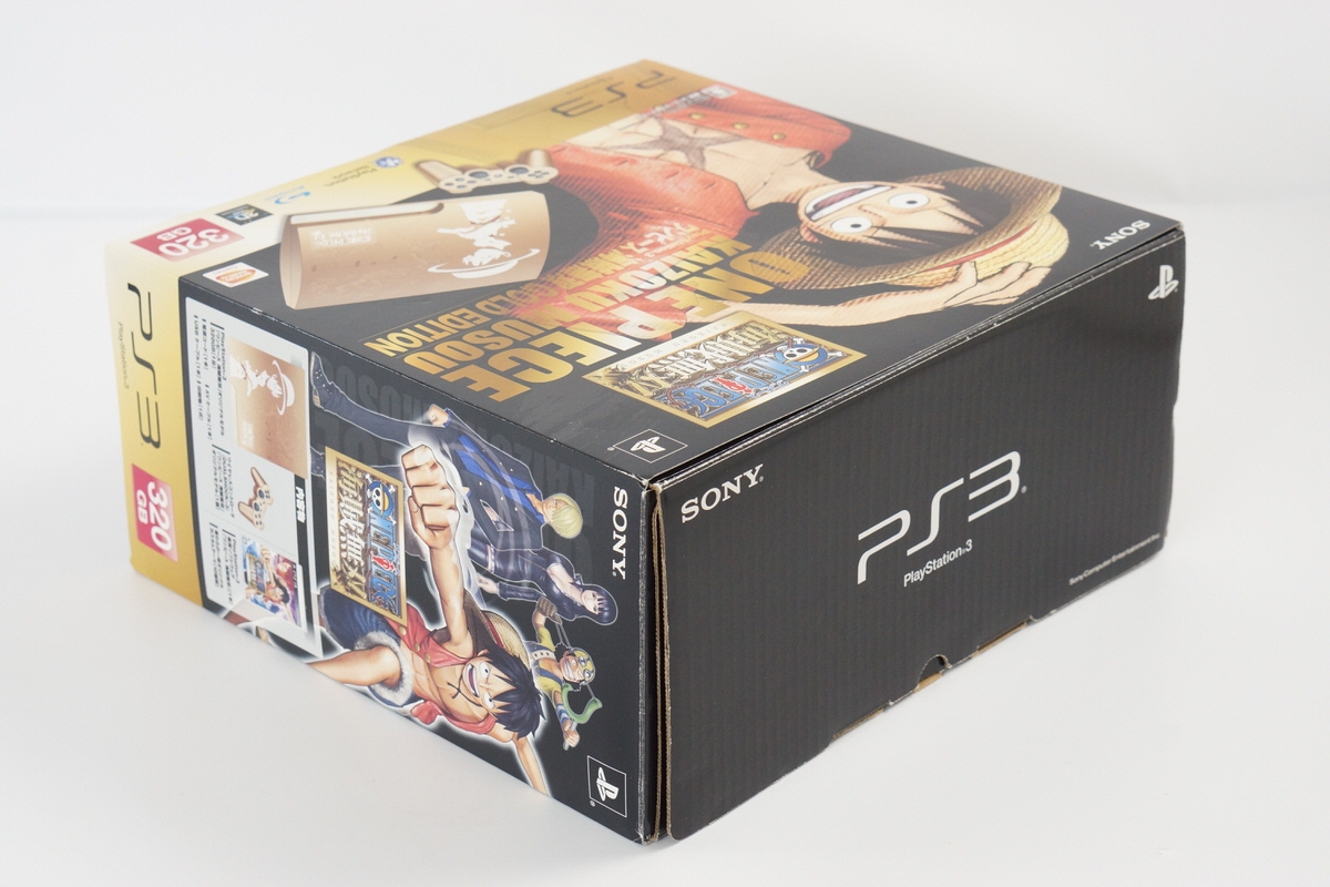 PS3 Playstation3 ONE PIECE GOLD Console CECH-3000B 320GB