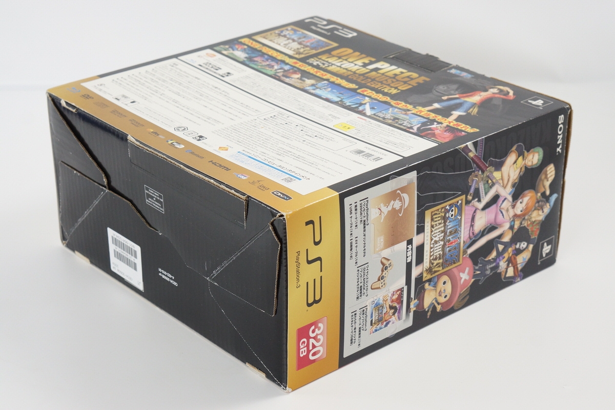 PS3 Playstation3 ONE PIECE GOLD Console CECH-3000B 320GB
