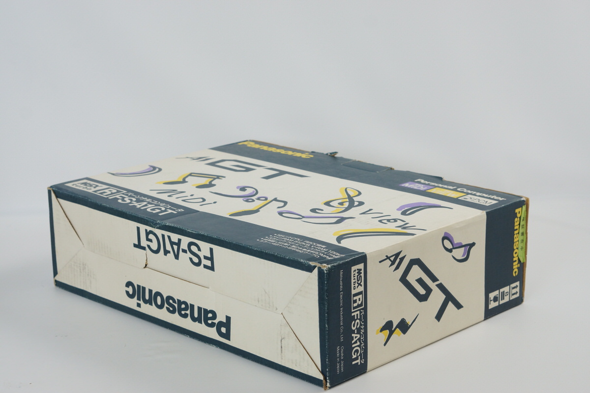 MSX Turbo R FS-A1GT Panasonic Personal Computer Boxed Tested JAPAN