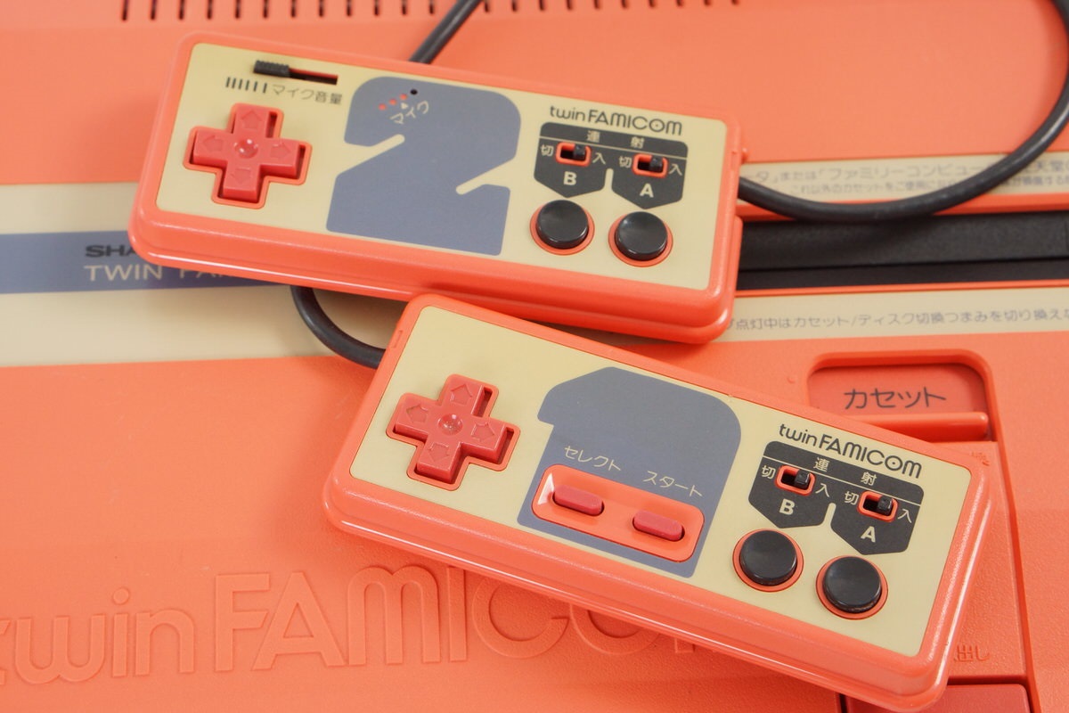 その他 SHARP TWIN FAMICOM AN-505 TWIN FAMICOM SHARP Console AN-505-RD Red Tested System