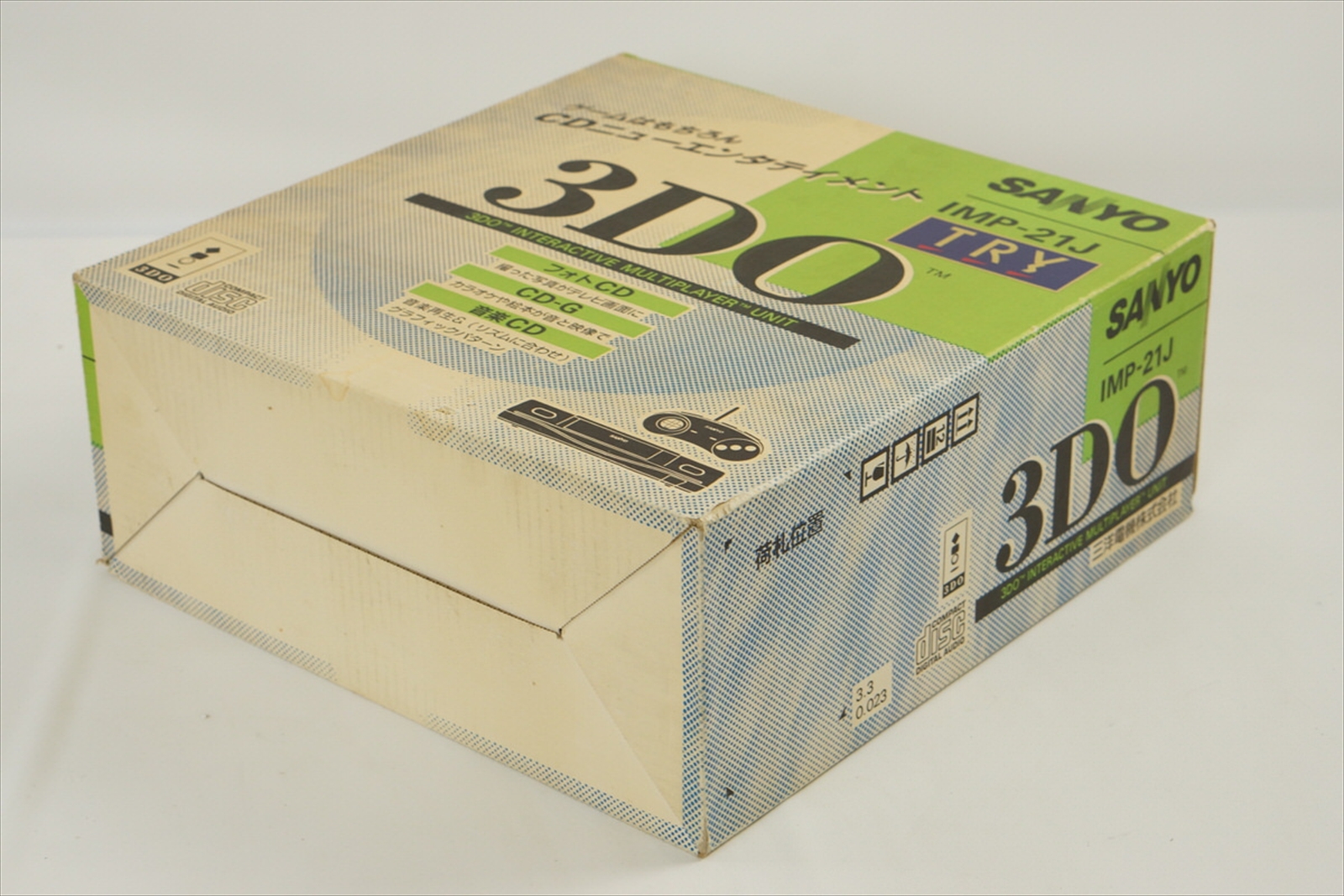 SANYO 3DO TRY Console System Boxed Tested IMP-21J JAPAN Game