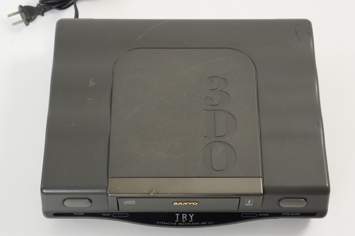 SANYO 3DO TRY Console IMP-21J Tested System JAPAN Game Ref