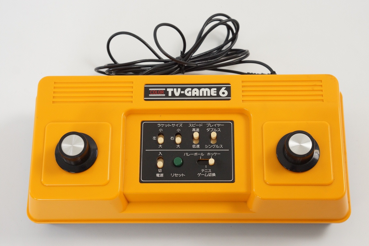COLOR TV GAME 6 Console Boxed CTG-6V Nintendo Tested System