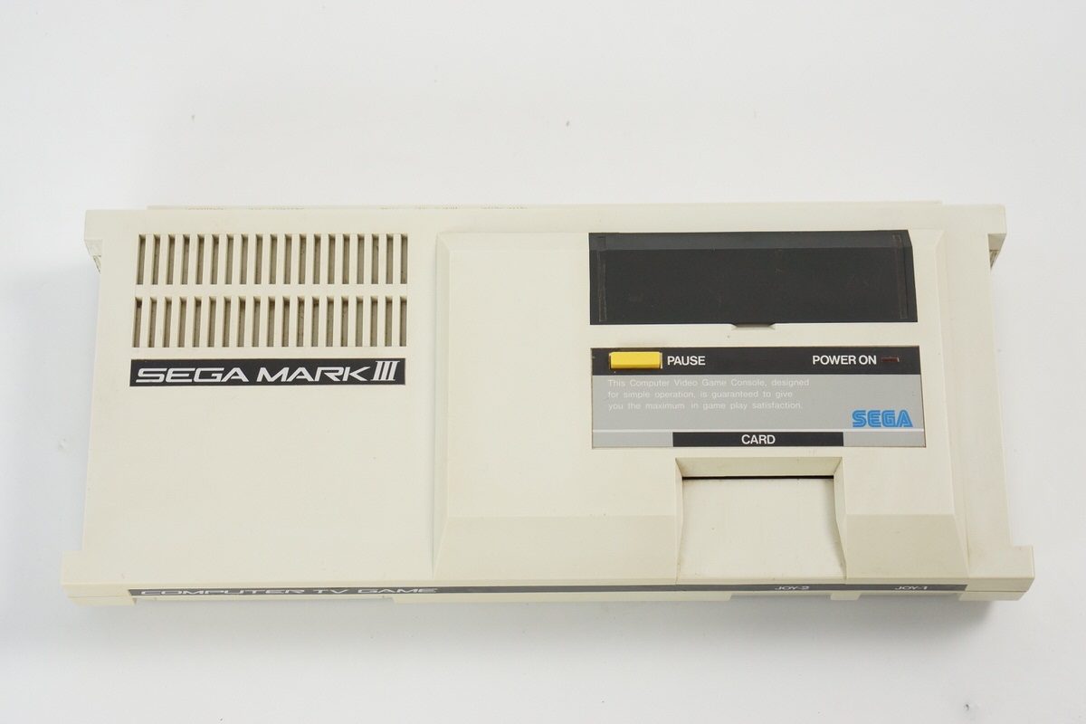 SEGA MARK III 3 Console Boxed Tested System Made in JAPAN Game Ref