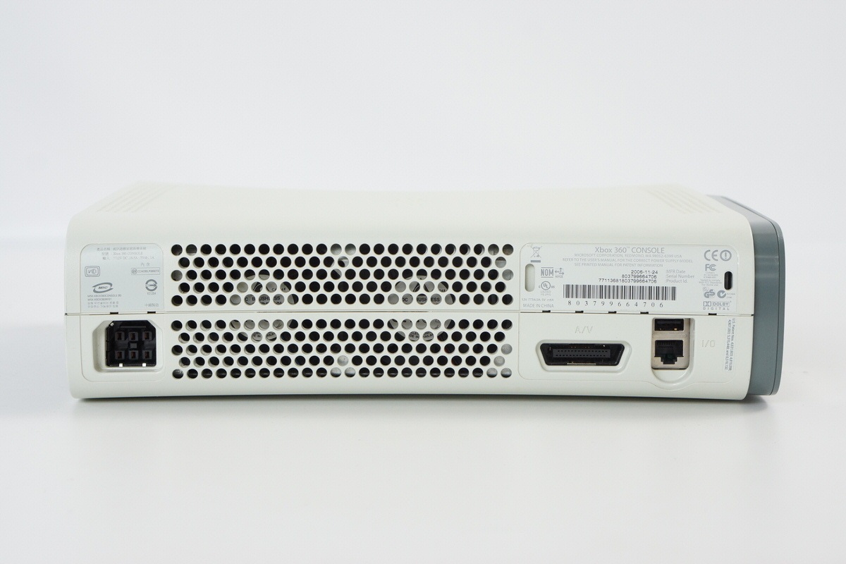 Microsoft Xbox 360 White OS Version 2.0.12625.0 Console Tested