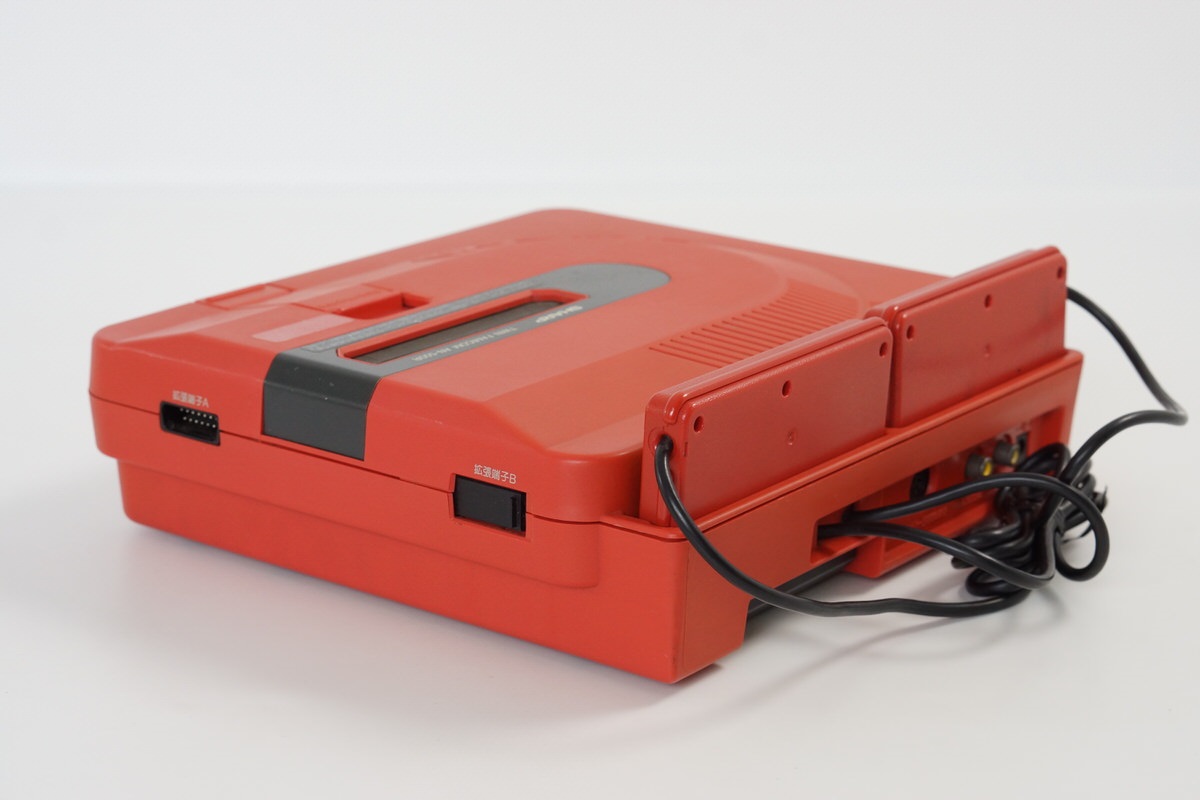 TWIN FAMICOM SHARP Console System AN-500R Red Tested Ref 472564 | eBay