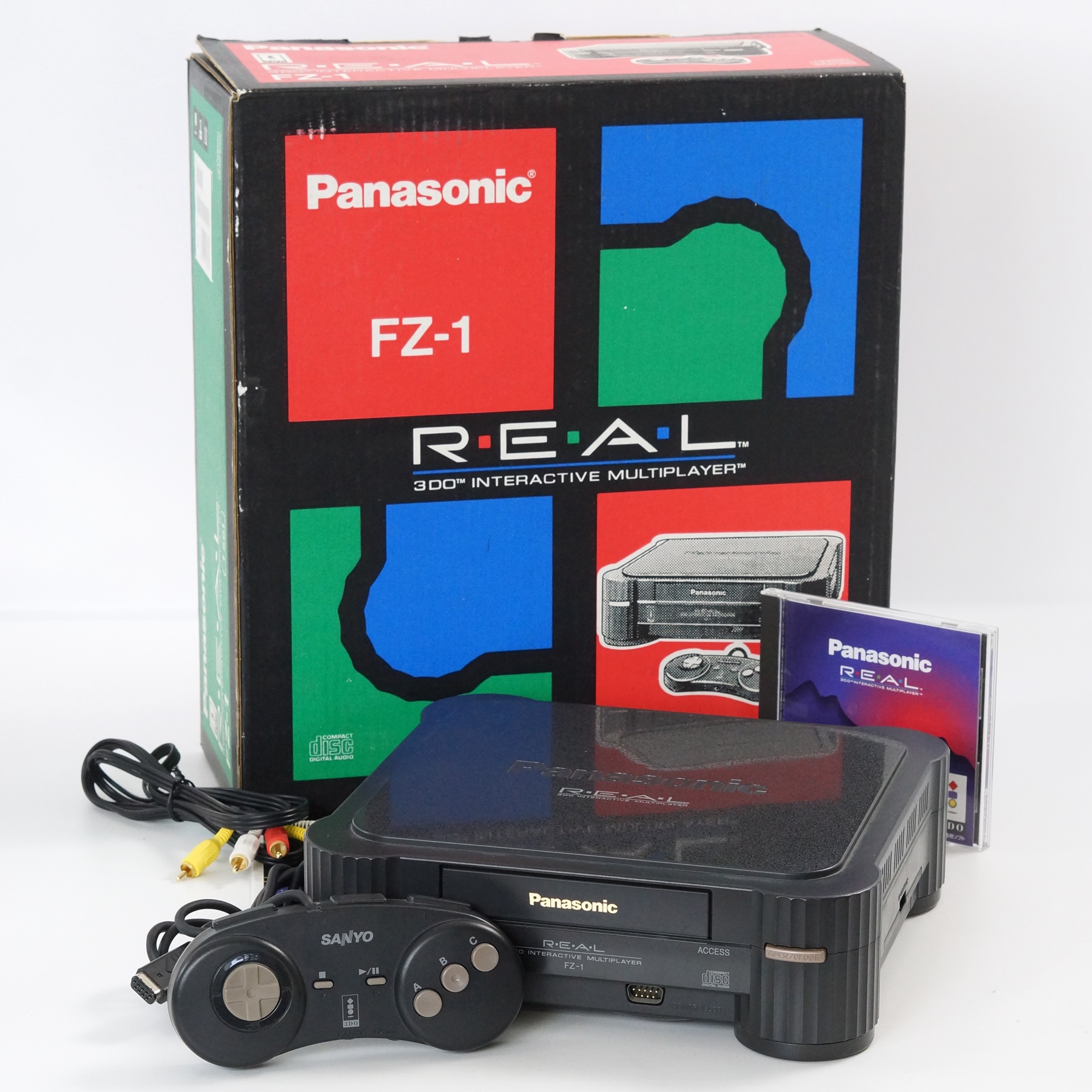 Panasonic 3DO REAL Console Boxed FZ-1 Tested System Game