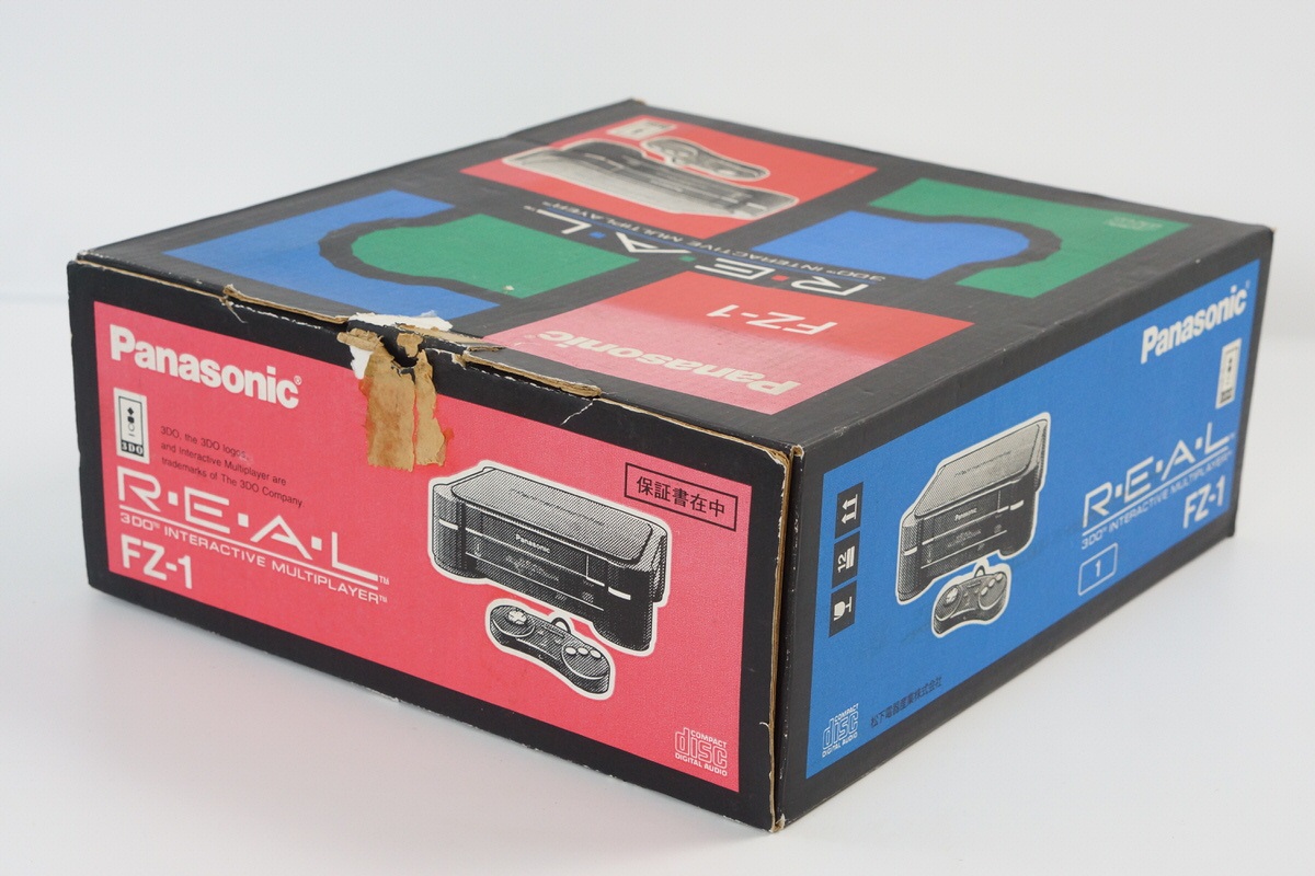 Panasonic 3DO REAL Console Boxed FZ-1 Tested System Game