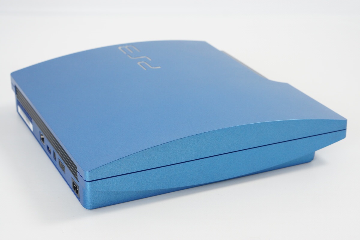 PS3 Playstation3 SPLASH BLUE Console CECH-3000B 320GB Tested