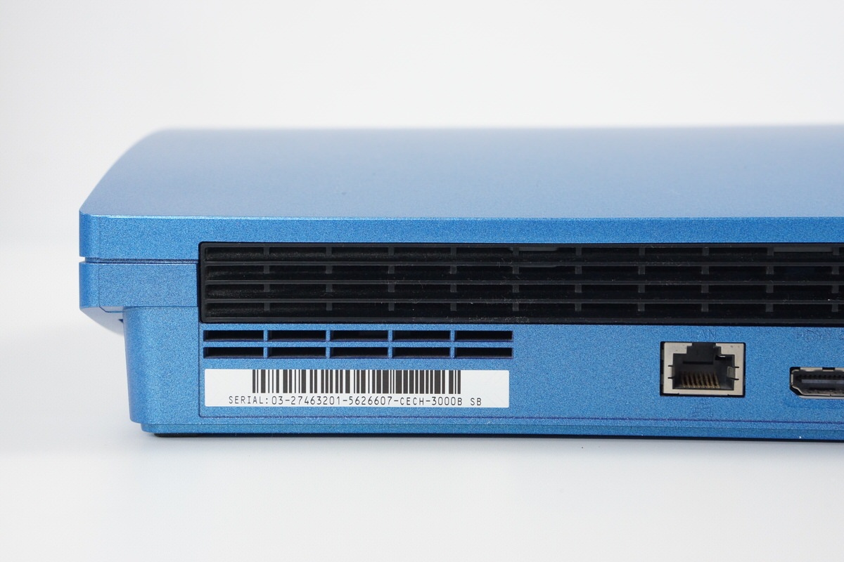 PS3 Playstation3 SPLASH BLUE Console CECH-3000B 320GB Tested